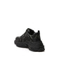 Black Calfskin Chunky Sneakers