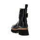 Black Calfskin Ankle Boots