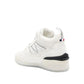 White Calfskin Athletic Sneakers