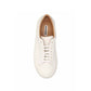 White Calfskin Platform Sneakers
