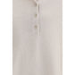 Cream Cashmere Polo Shirt