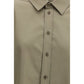 Beige Cotton Shirt