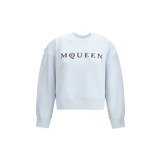 Light Blue Cotton Sweatshirt