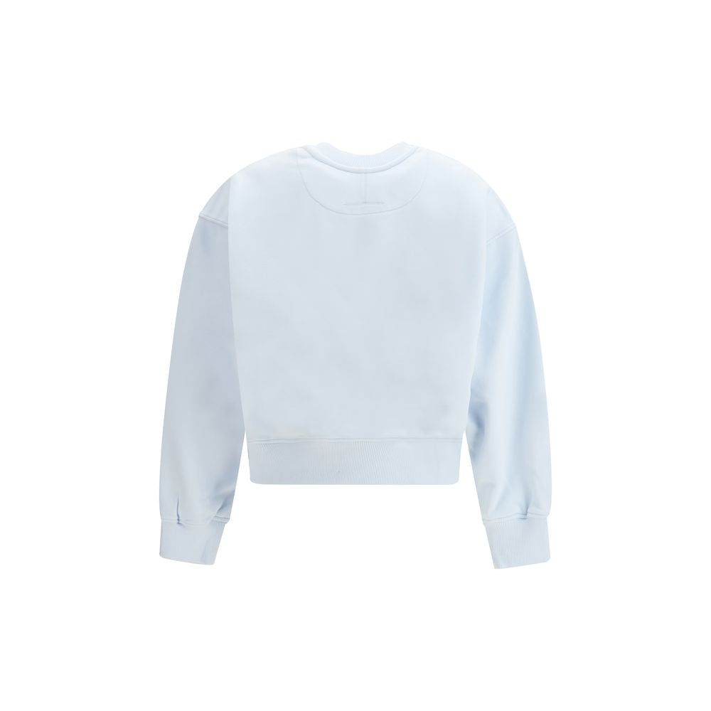 Light Blue Cotton Sweatshirt