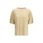 Beige Linen T-Shirt