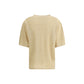 Beige Linen T-Shirt