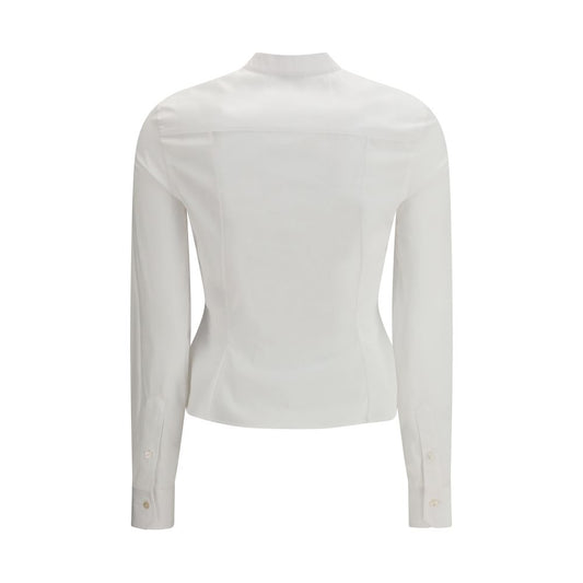 White Cotton Dress Shirt