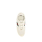 Cream Calf Leather Bos Taurus Low Top Sneakers