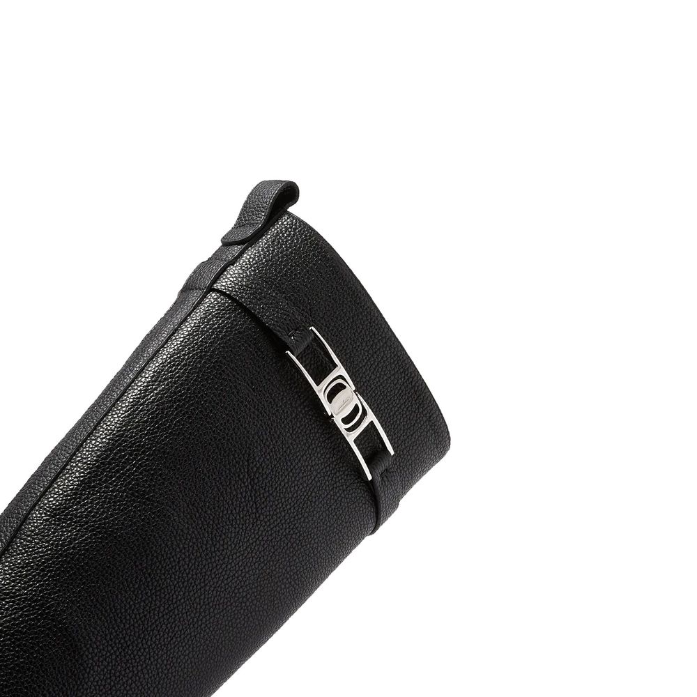 Black Calfskin Over The Knee