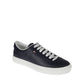 Blue Calfskin Low Top Sneakers