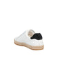 White Calfskin Platform Sneakers