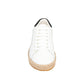 White Calfskin Platform Sneakers