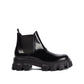 Black Calfskin Chelsea Boots
