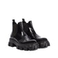 Black Calfskin Chelsea Boots