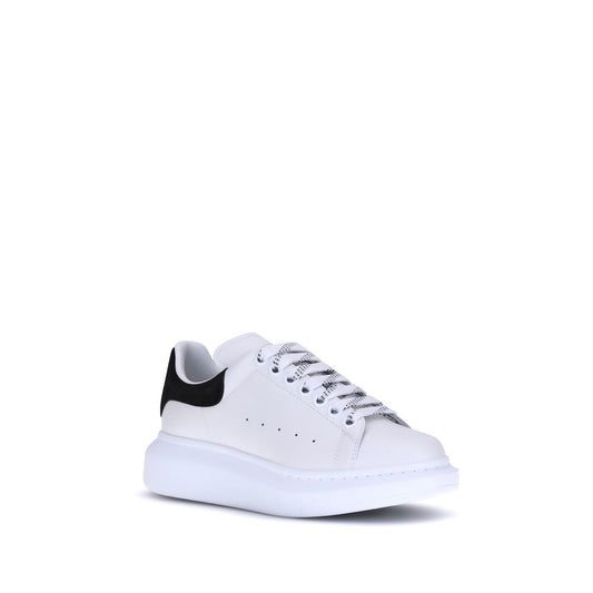 White Calf Leather Bos Taurus Platform Sneakers