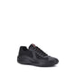 Black Calf Leather Bos Taurus Athletic Sneakers