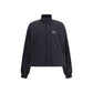 Black Polyester Shell Jacket