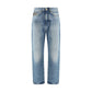 Light Blue Cotton Jeans Denim