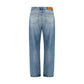 Light Blue Cotton Jeans Denim