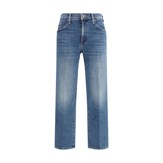 Blue Cotton Relaxed Fit Jeans