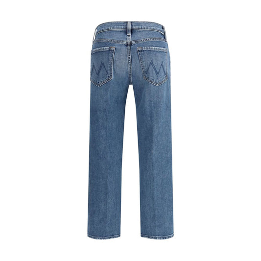 Blue Cotton Relaxed Fit Jeans