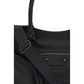 Black Polyamide Shoulder Bag