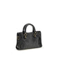 Black Lamb Leather Shoulder Bag