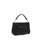 Black Polyamide Shoulder Bag