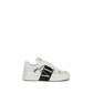 White Calf Leather Bos Taurus Low Top Sneakers