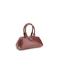 Bordeaux Calf Leather Bos Taurus Shoulder Bag