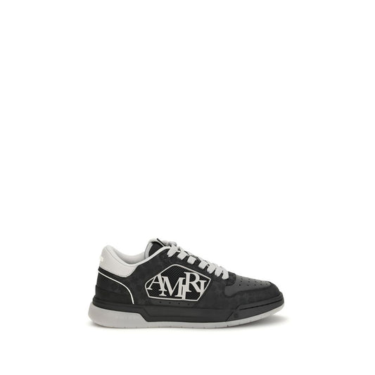 Black Calf Leather Bos Taurus Low Top Sneakers