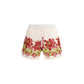 Multicolor Polyester Shorts