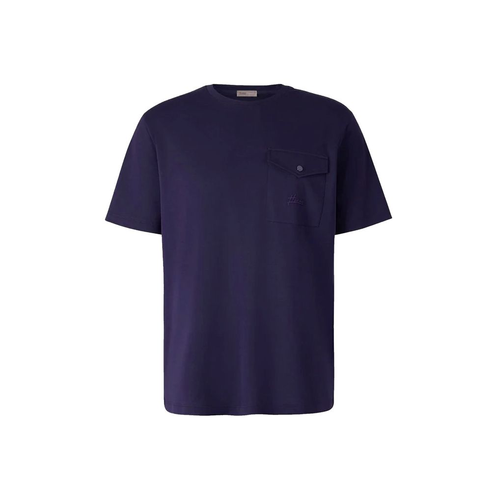 Blue Cotton T-Shirt