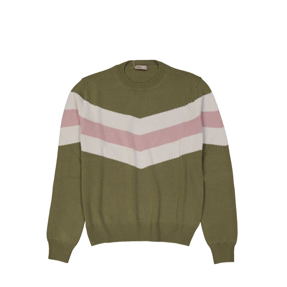 Bicolor Wool Sweatshirt