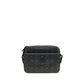 Black Fabric Shoulder Bag