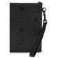 Black Calf Leather Bos Taurus Clutch Bag
