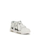 White Calf Leather Bos Taurus Athletic Sneakers