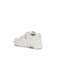 White Calf Leather Bos Taurus Athletic Sneakers