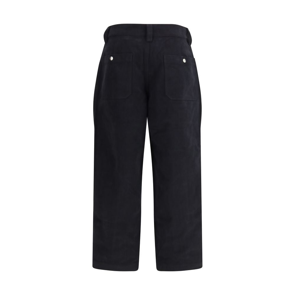 Black Cotton Pants
