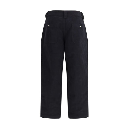 Black Cotton Pants