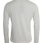 White Cotton Long Sleeve T-Shirt