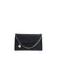 Black Polyester Shoulder Bag