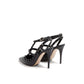 Black Calfskin High Heel Pumps