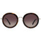 Brown Metal Sunglasses
