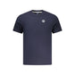 Blue Cotton Men's T-Shirt