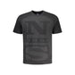 Black Cotton Men's T-Shirt
