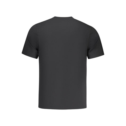 Black Cotton Men's T-Shirt