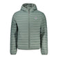 Verde Poliestere Men Jacket
