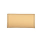 Beige Polyurethane Women Wallet