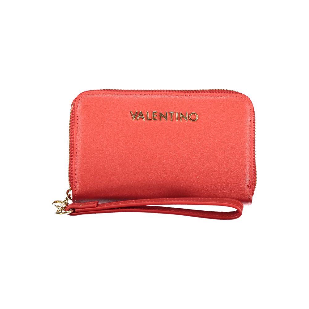 Rosso Poliuretano Women Wallet